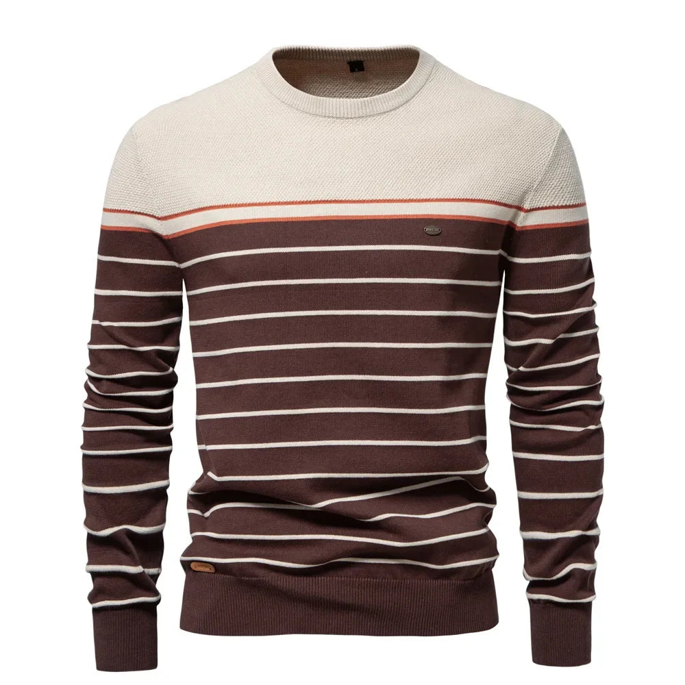 Men’s Casual Striped Sweater