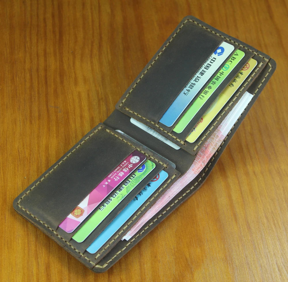 Men’s Wallet – Compact Model with Coin Pocket