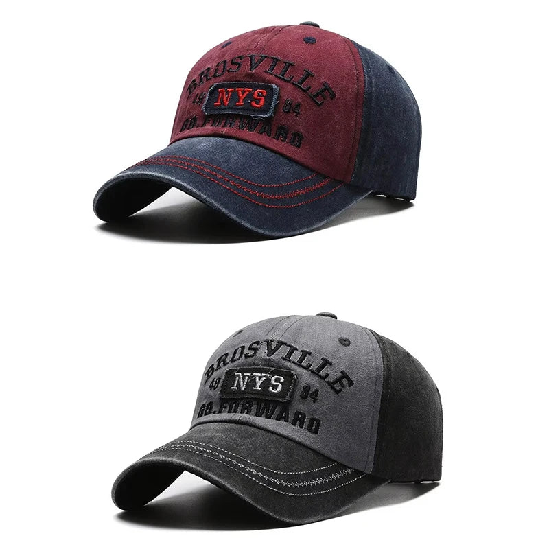 Vintage Washed Baseball Cap – Retro Casual Style
