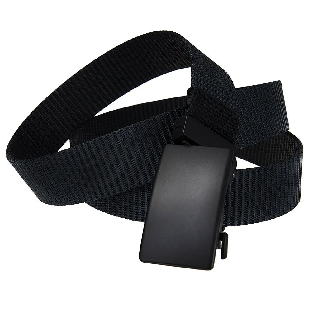 Men’s Tactical Nylon Belt – Durable Metal Buckle