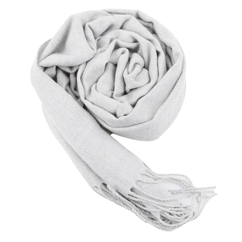 Soft and Long Winter Scarves, Fashion Solid Color