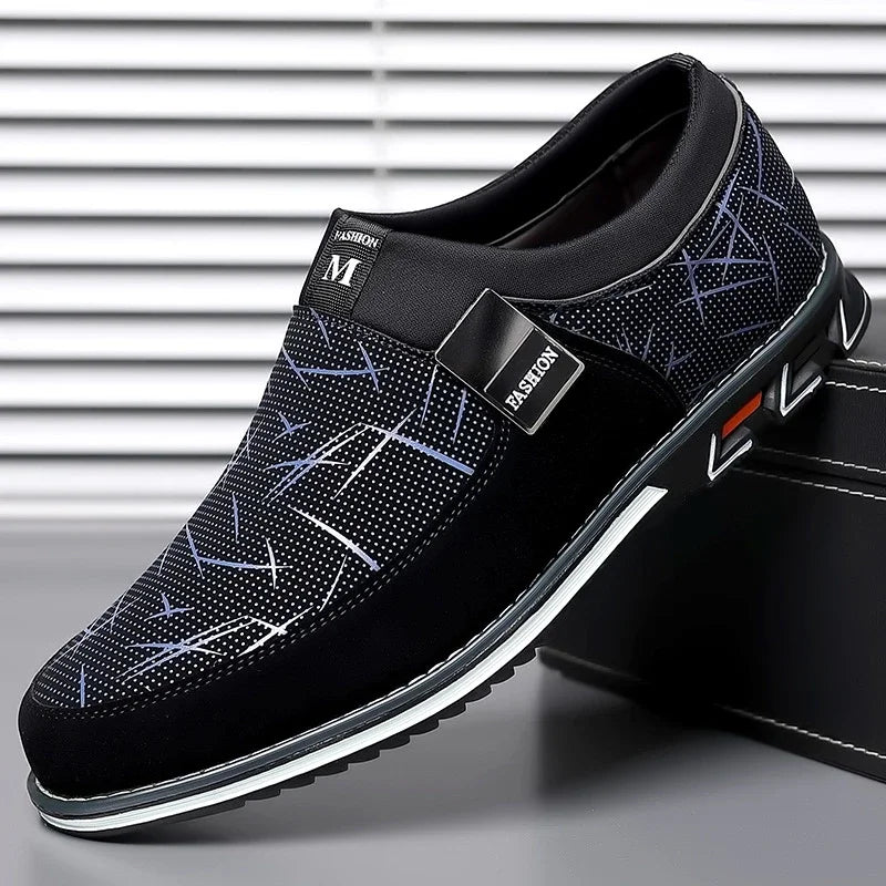 Herren Businessschuhe aus Leder - Bequeme Halbschuhe für die Arbeit