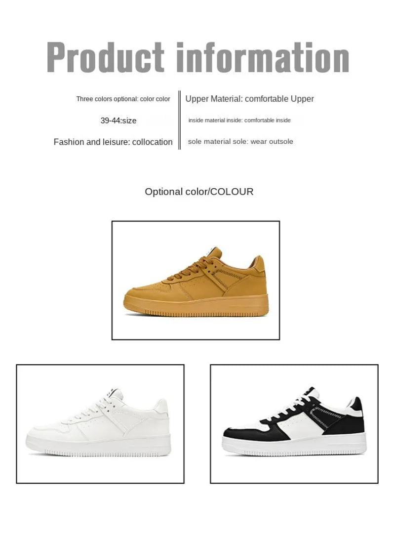 Men’s Classic Sneakers – Casual Streetwear