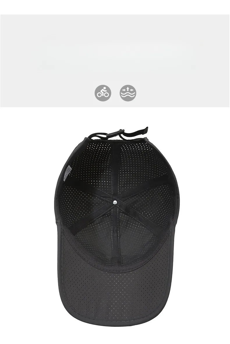 Men’s Sports Cap with Ventilation Holes