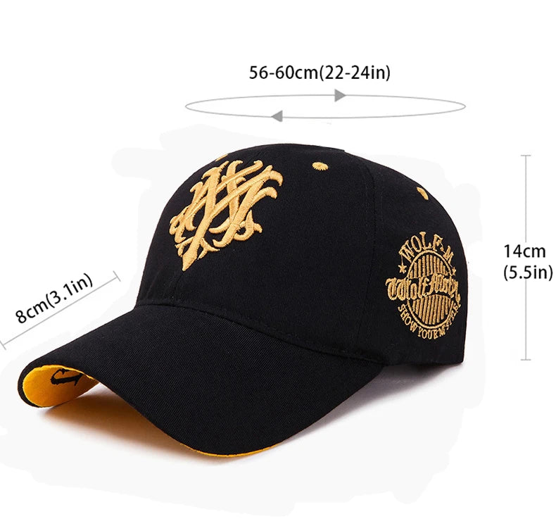 Men’s Embroidered Cap – Adjustable and Stylish