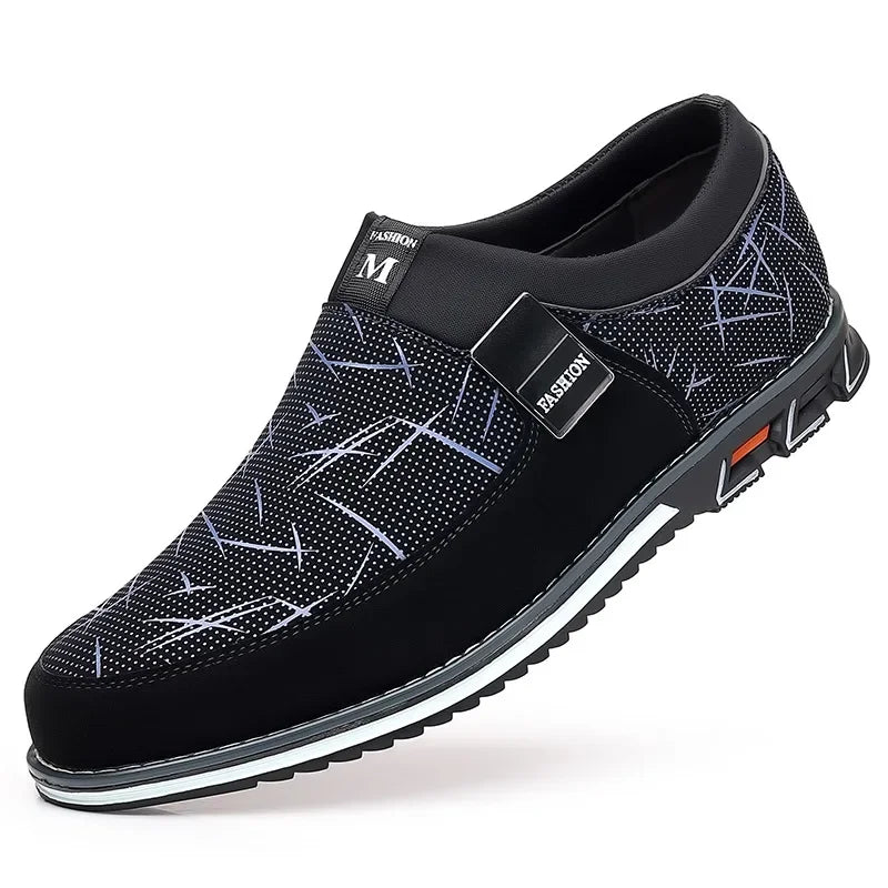 Herren Businessschuhe aus Leder - Bequeme Halbschuhe für die Arbeit