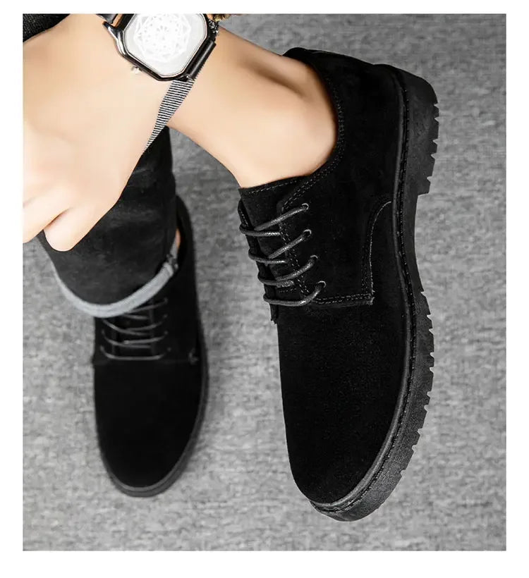 Men's Sneakers - Fashionable Formal Loafers with Soft Sole