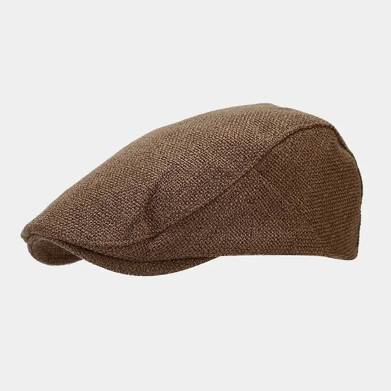 Men's Linen Beret – Timeless Style