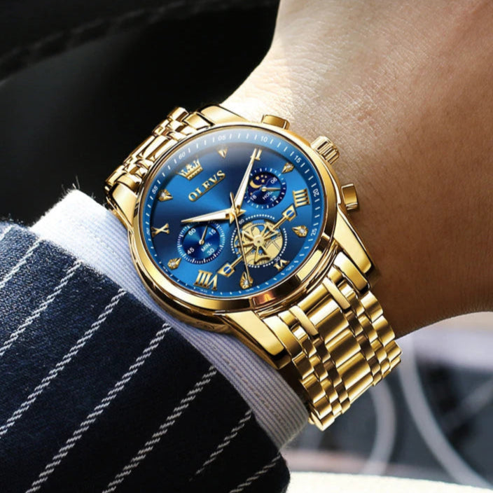 Luxury Men’s Watch with Classic Design and Modern Features