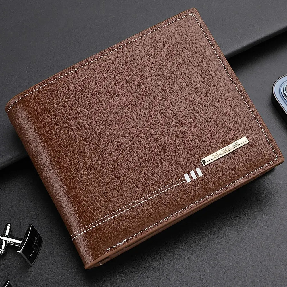 Men’s Slim Leather Wallet – Practical and Elegant