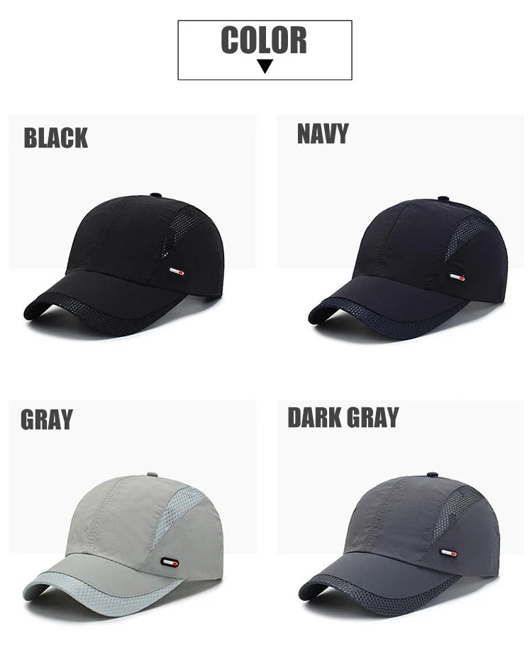 Outdoor Breathable Mesh Cap – Lightweight and Adjustable
