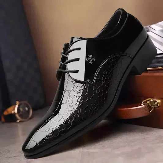 Plus Size Pointed Toe Shoes - The Newest Italian Oxford Shoes for Men