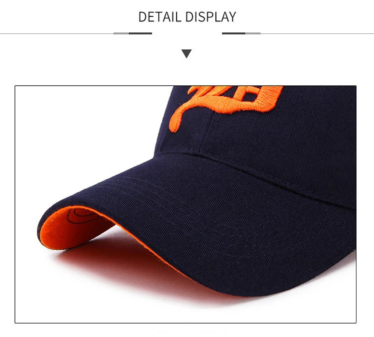 3D Embroidered Curved Brim Cap