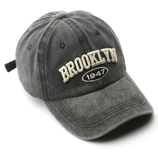 Vintage Brooklyn Cap – Retro Casual Style