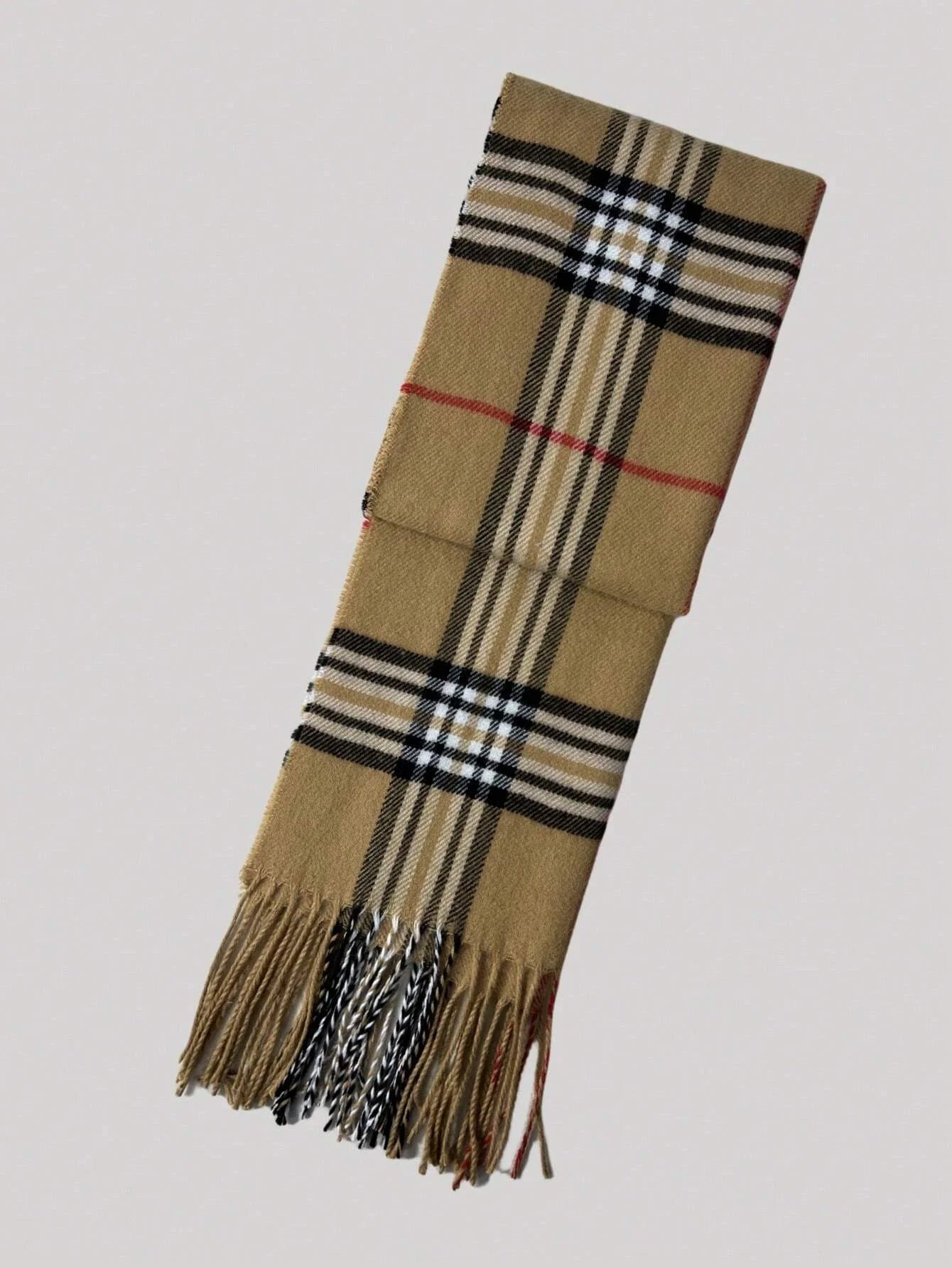 Warm Scarf - Winter Design, Men's Shawl.