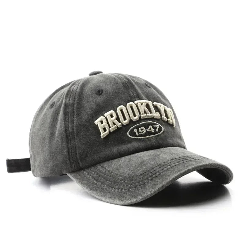 Vintage Brooklyn Cap – Retro Casual Style
