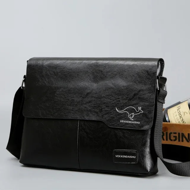 Men’s Messenger Bag – Timeless Sophistication for Stylish Men | Perfect for iPad and Laptop