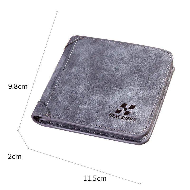 Men’s Synthetic Leather Wallet – Classic and Functional Design