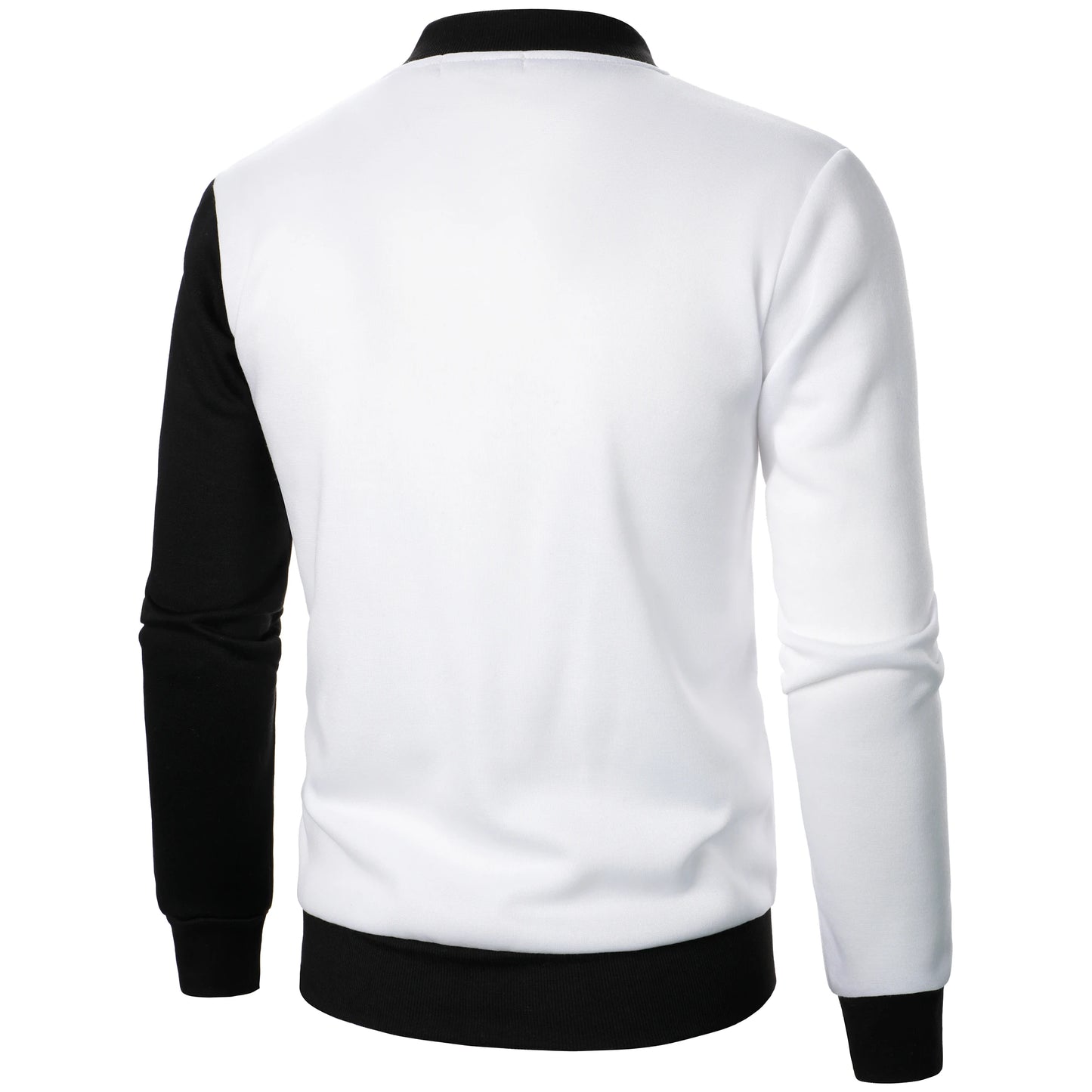 Men’s Sport Jacket with Contrasting Design and Slim Fit