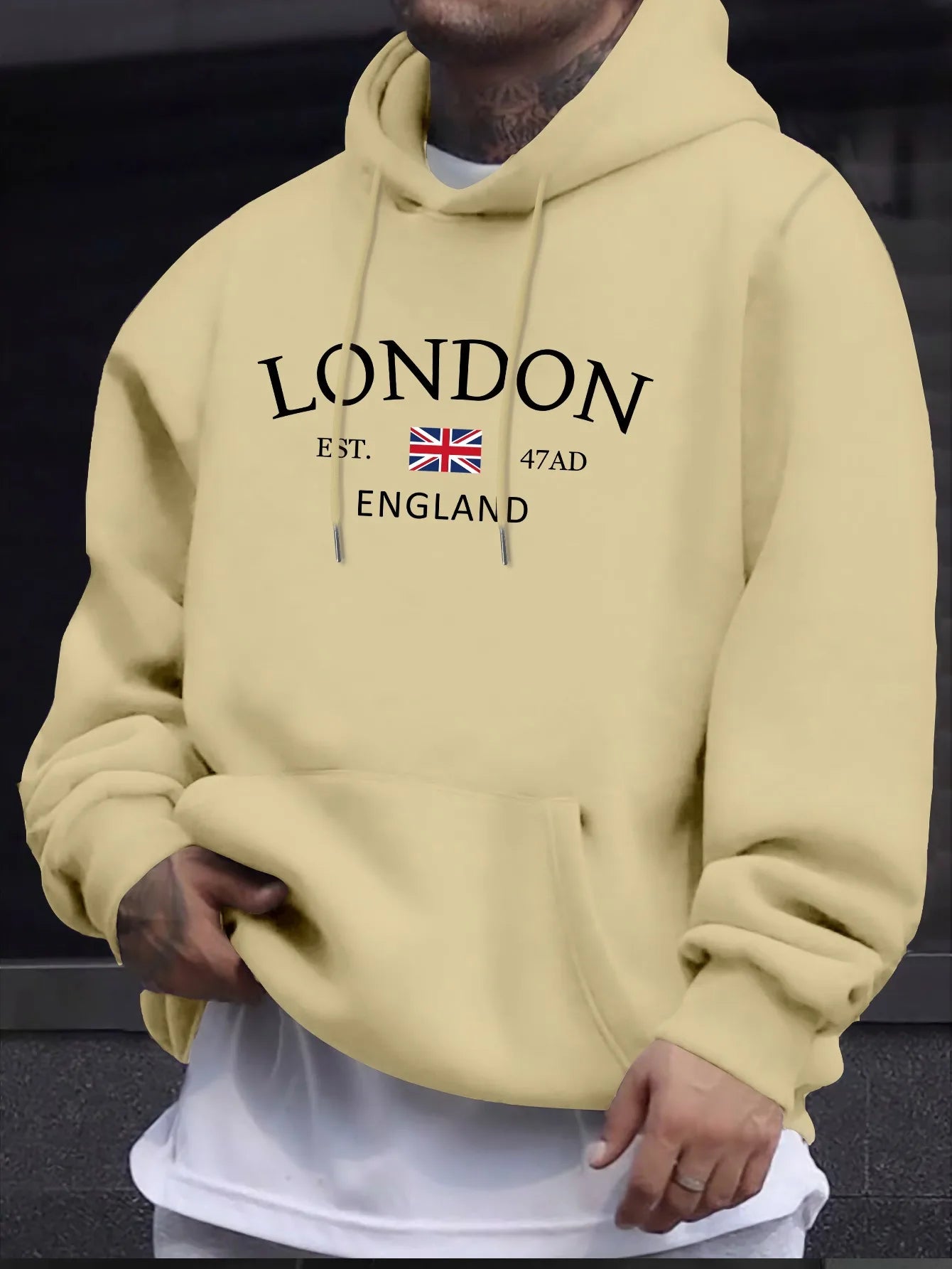 Essential Oversized Hoodie – London Heritage Edition