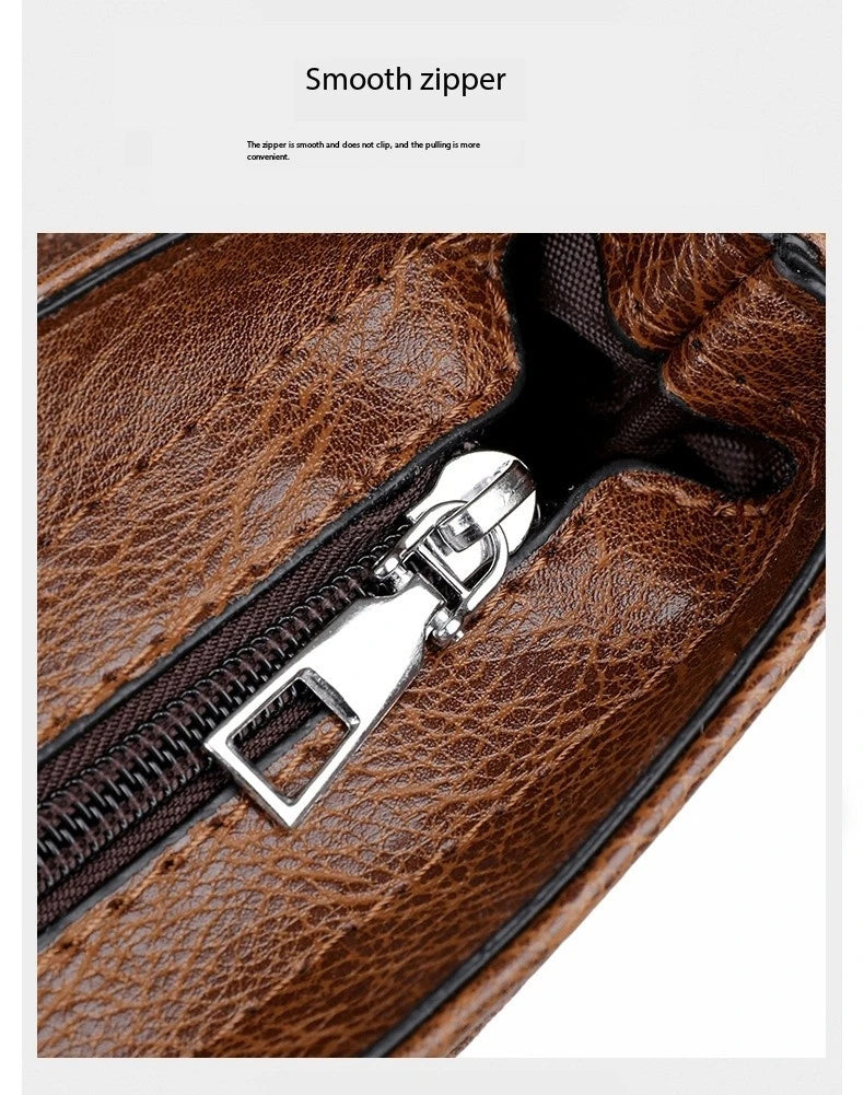 Men’s Messenger Bag – Timeless Sophistication for Stylish Men | Perfect for iPad and Laptop