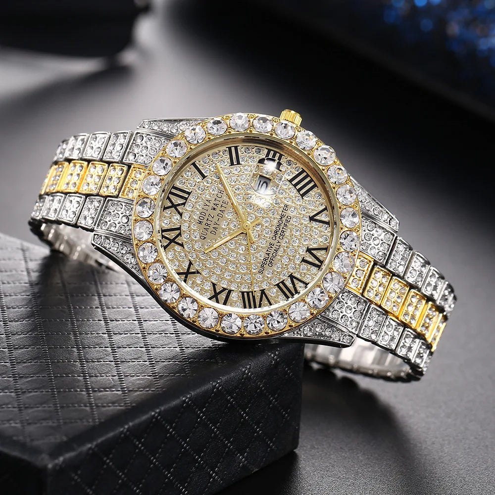 Men’s Watch – Luxury and Sparkle in Every Detail