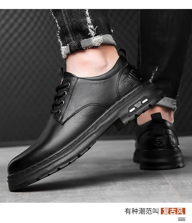 Freizeitschuhe aus Leder für Herren – moderner und vielseitiger Designer
