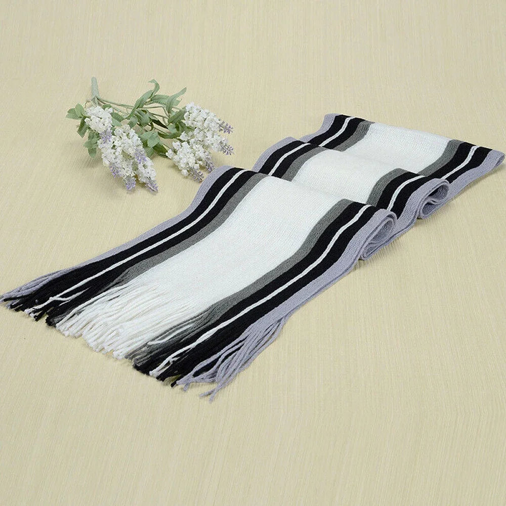 Classic Men's Scarf - Striped Business Casual