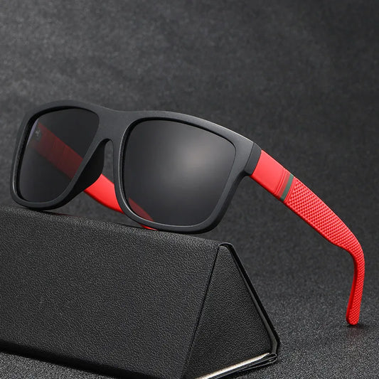 Sport-Inspired Rectangular Sunglasses – Performance & Style UV400