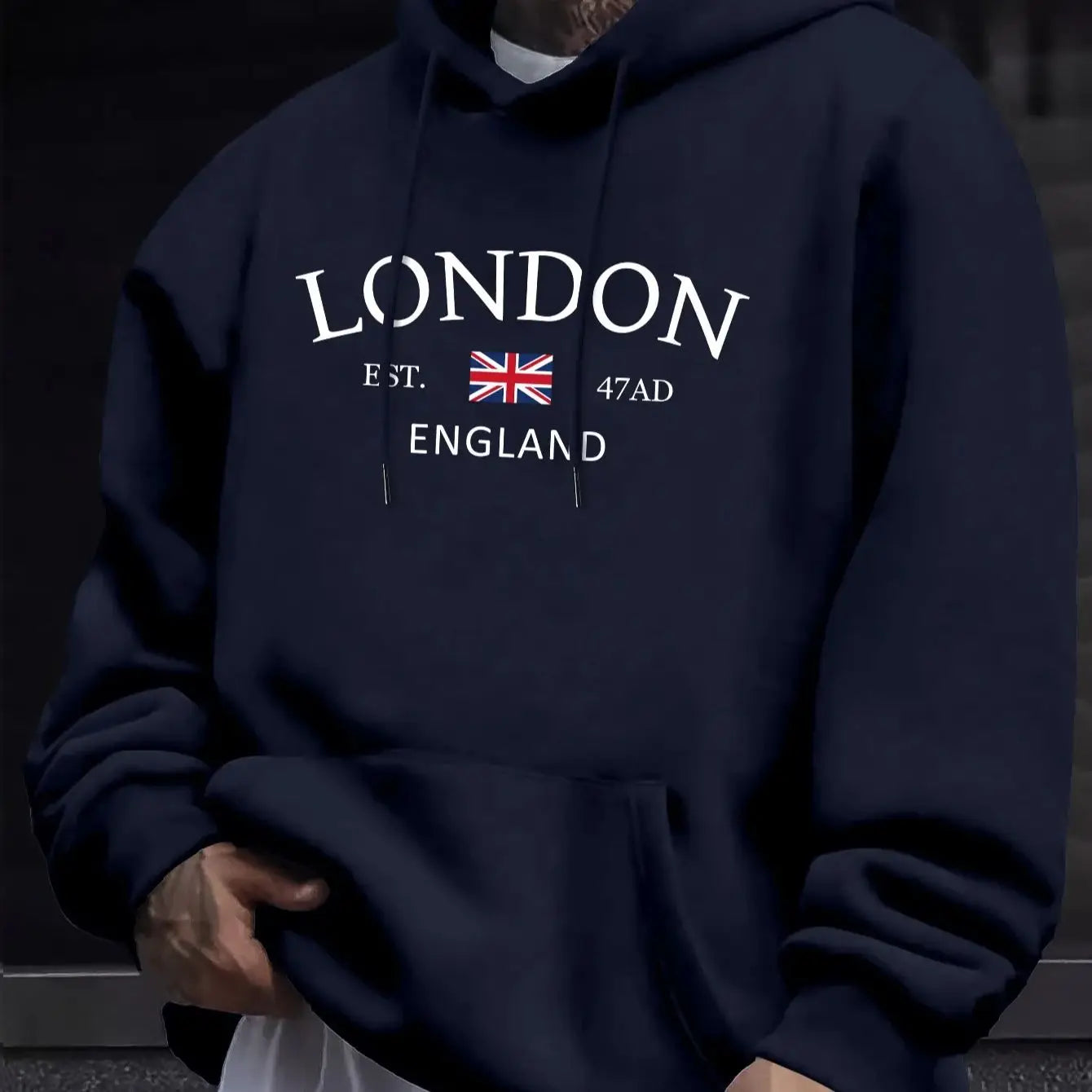 Essential Oversized Hoodie – London Heritage Edition