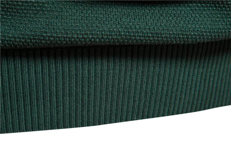 Men’s Casual Striped Sweater with Crew Neck