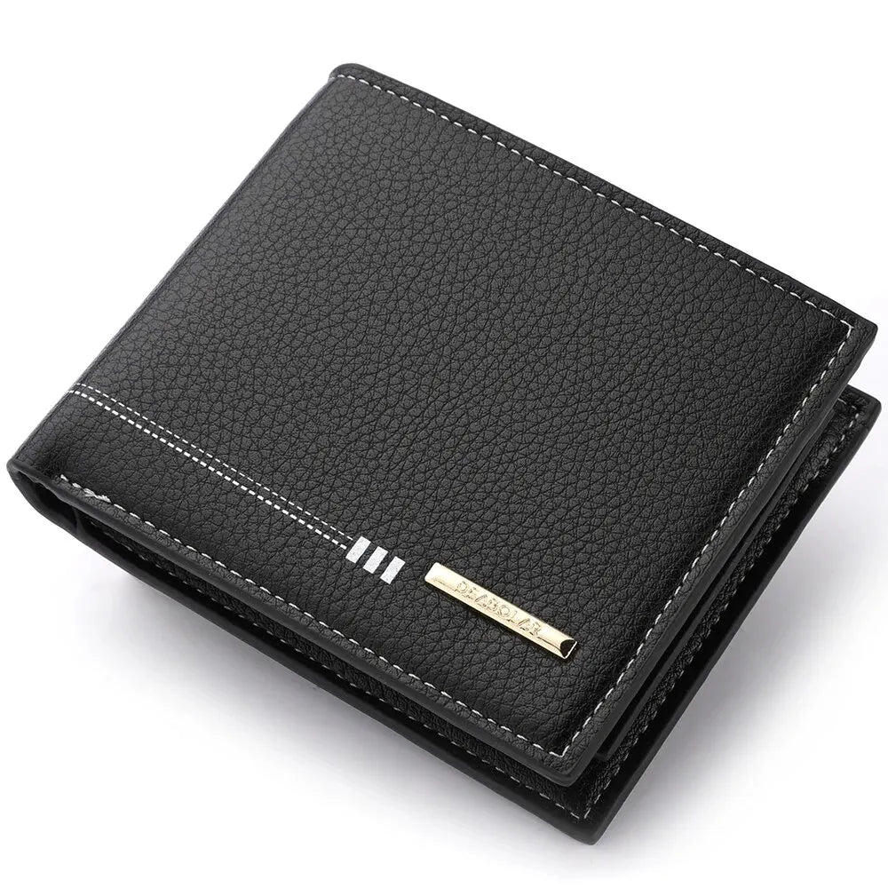 Men’s Slim Leather Wallet – Practical and Elegant