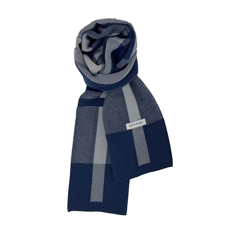 Men’s Geometric Scarf – Modern and Bold Style
