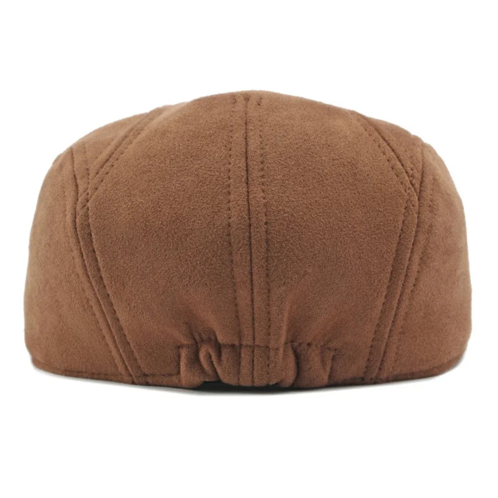 Men's Suede Beret – Elegant and Timeless Style