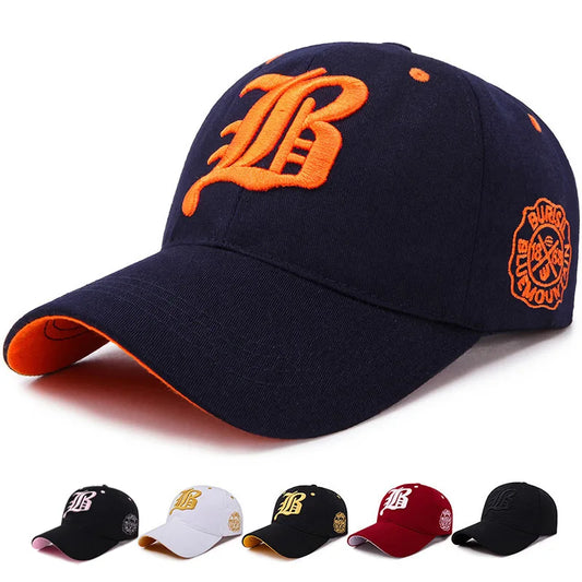 3D Embroidered Curved Brim Cap