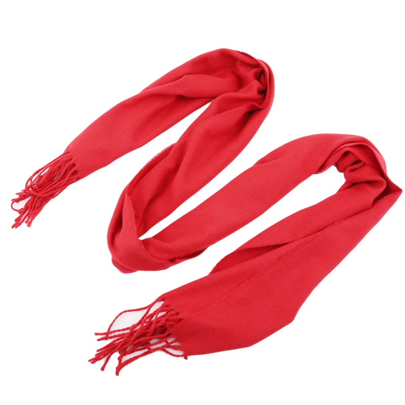 Soft and Long Winter Scarves, Fashion Solid Color