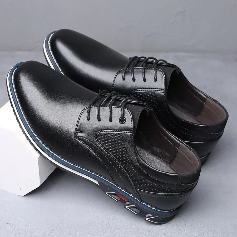 Retro Herrenschuhe - Business Brand Lederschuhe