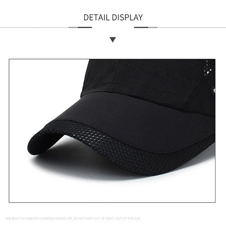 Outdoor Breathable Mesh Cap – Lightweight and Adjustable