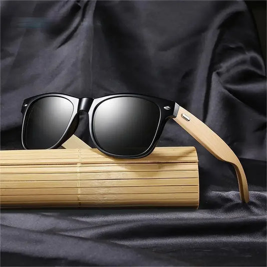 Men’s Sunglasses with Wooden Temples – Style and Sustainability UV400