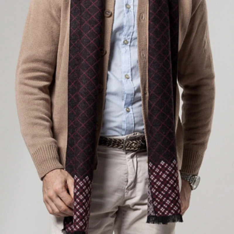 Luxury Men's Scarf, High Quality for Men