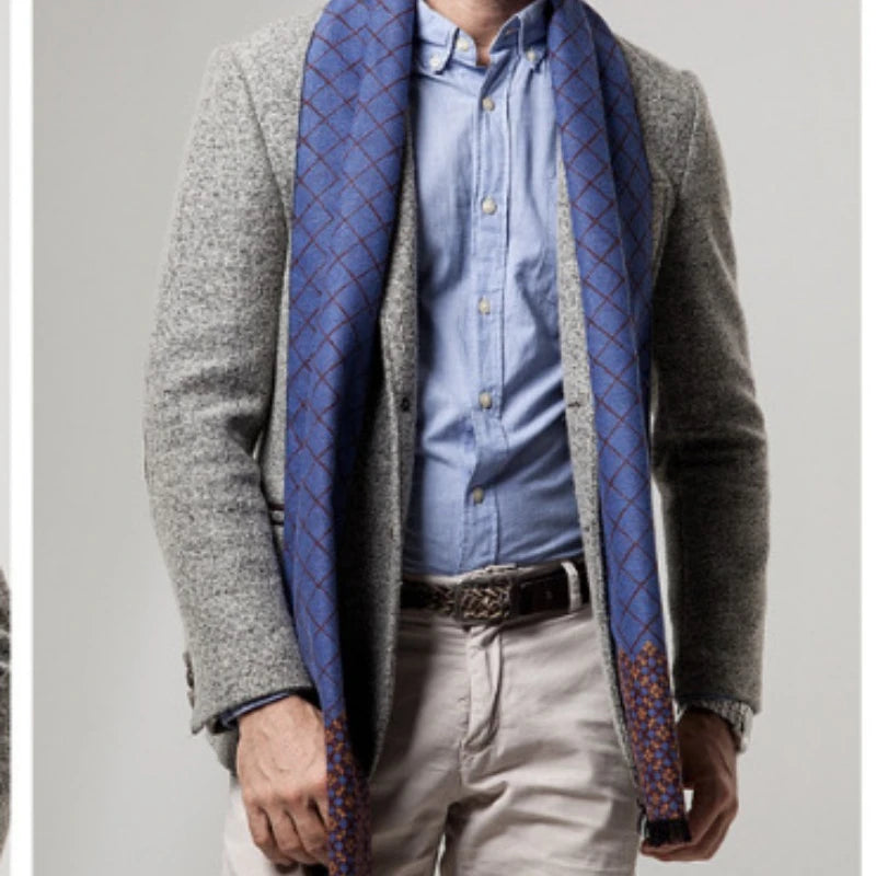 Luxury Men's Scarf, High Quality for Men