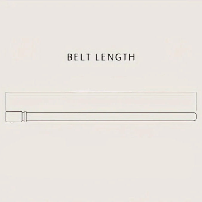 Stylish Men's Faux Leather Belt - Work and Business Belts with Automatic Buckle