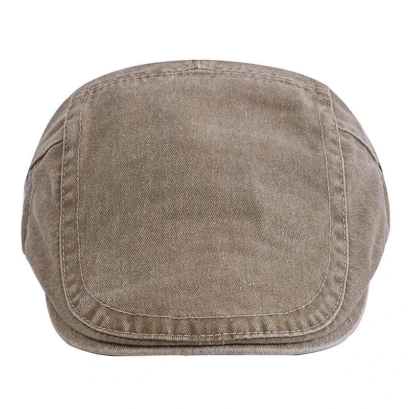 Men's Washed Cotton Beret
