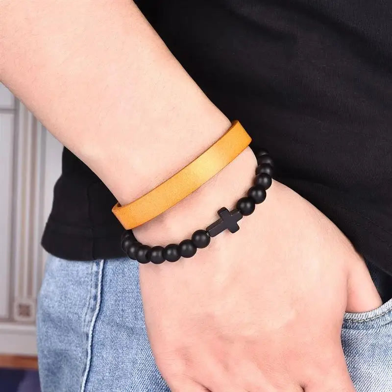 Herrenarmband – Minimalistischer Stil mit Magnetverschluss