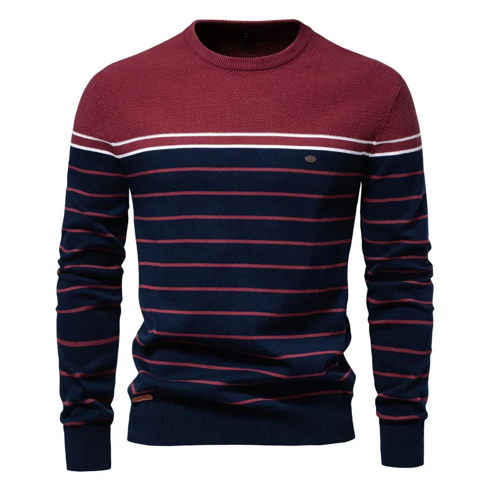 Men’s Casual Striped Sweater