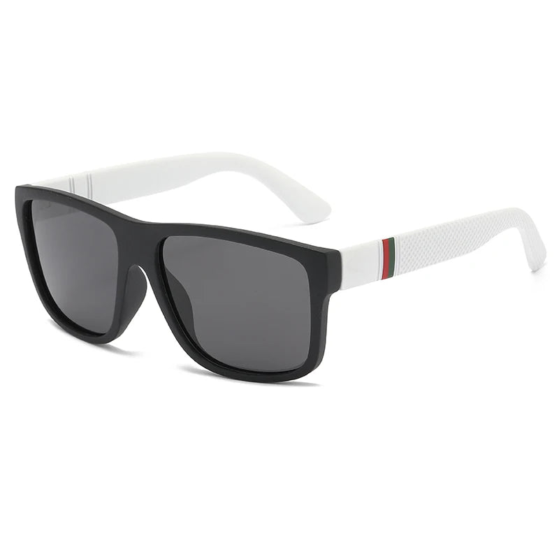 Sport-Inspired Rectangular Sunglasses – Performance & Style UV400