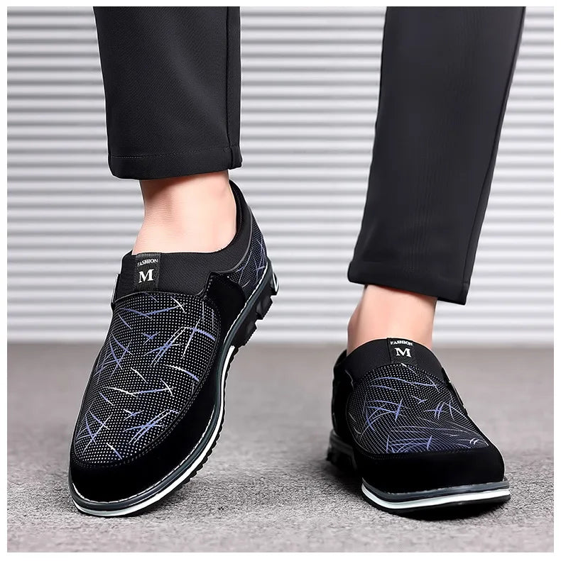Herren Businessschuhe aus Leder - Bequeme Halbschuhe für die Arbeit