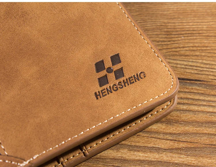 Men’s Synthetic Leather Wallet – Classic and Functional Design