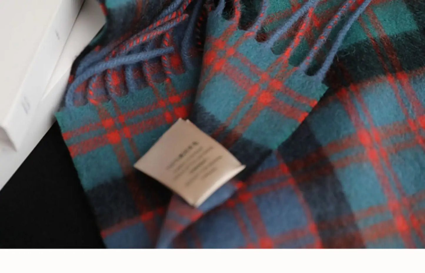 Men's wool scarf - British versatile