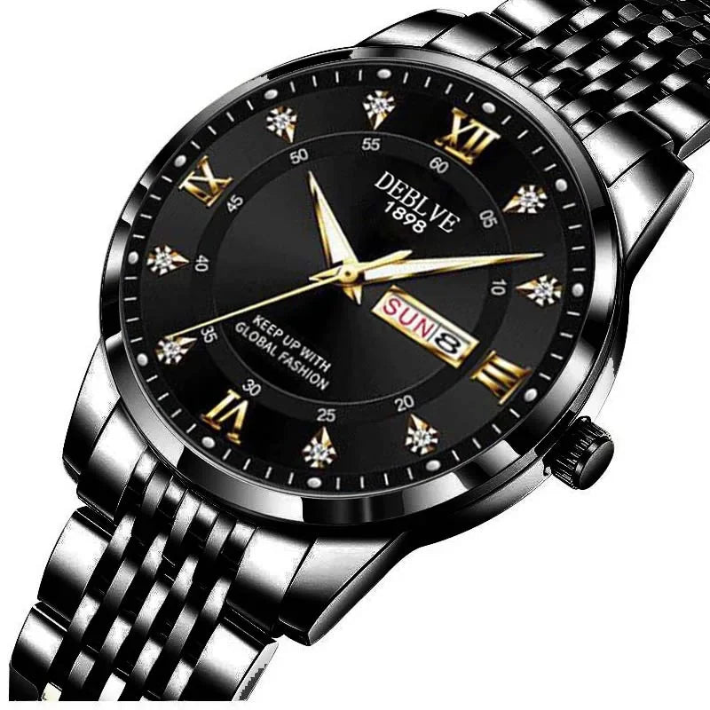 Classic Men’s Watch with Calendar — Sophistication Meets Everyday Functionality